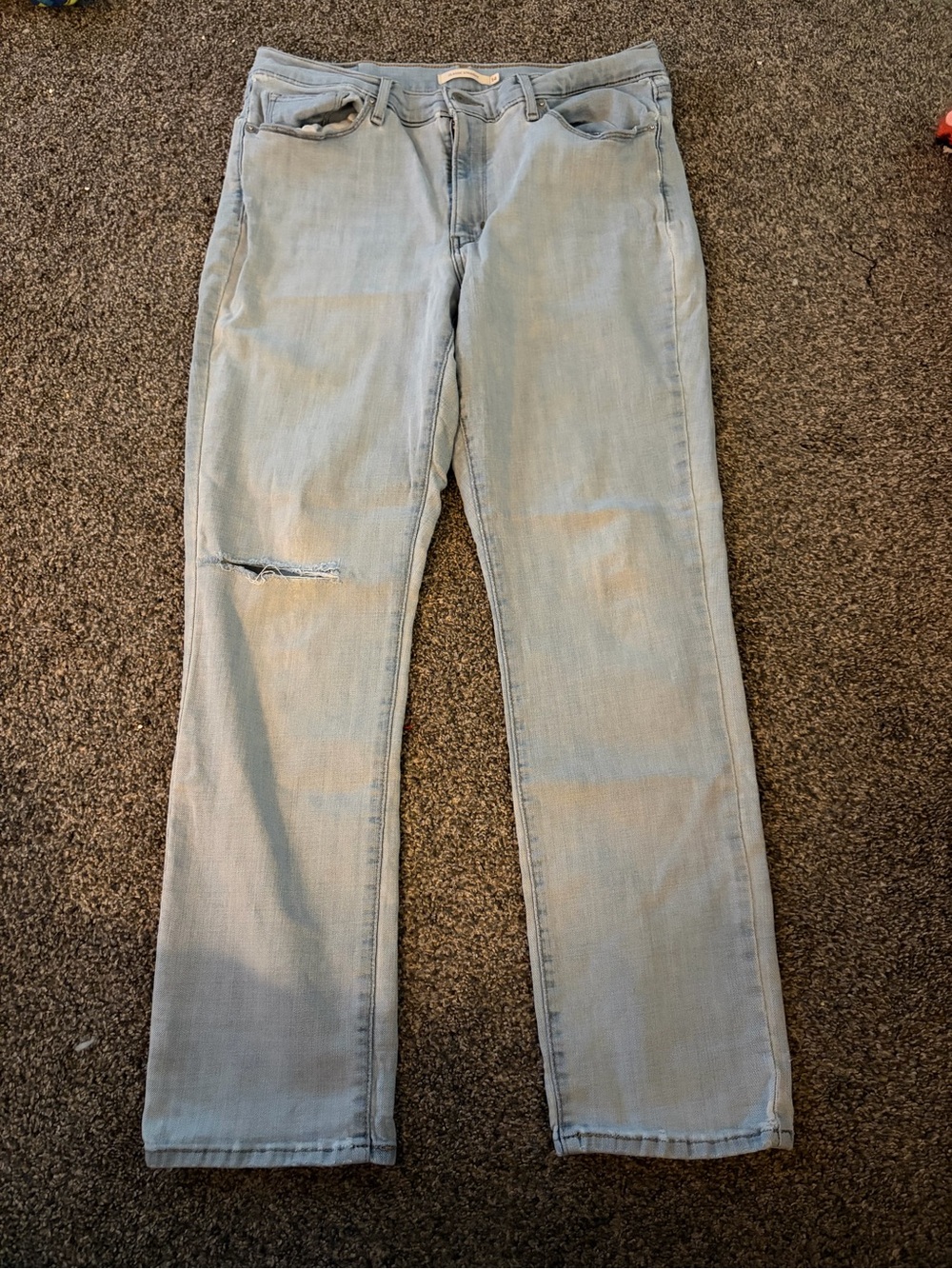 Levi's Women's Light Blue Straight Leg Jeans